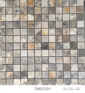 Gạch thẻ Mosaic đá tự nhiên