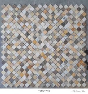 Gạch thẻ Mosaic đá tự nhiên