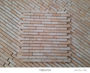 Gạch thẻ Mosaic đá tự nhiên