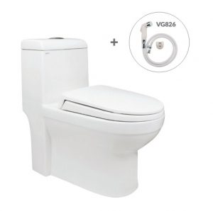 Bàn cầu Viglacera V41 + Xịt VG826