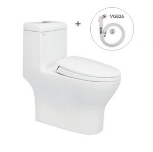 Bàn cầu Viglacera V45 + Xịt VG826