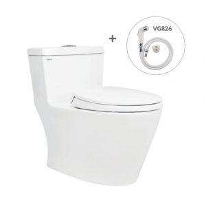 Bàn cầu Viglacera V62 + Xịt VG826